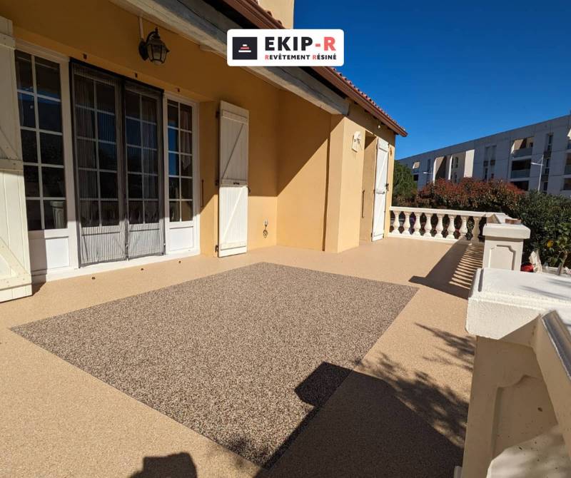 Rénovation de terrasse à Martigues pour un nouveau revêtement