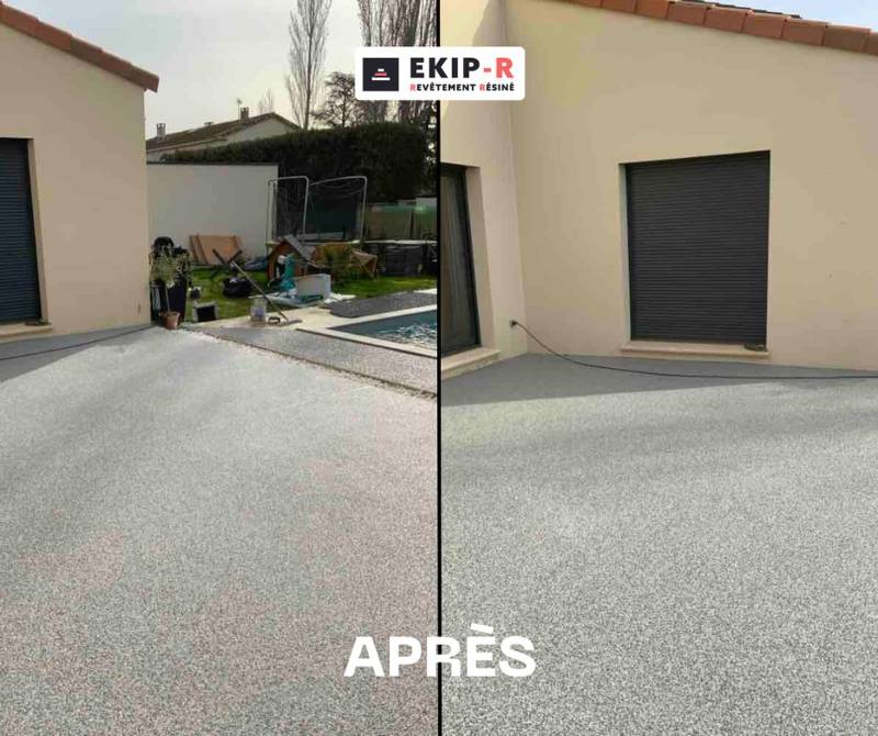 Terrasse remise à neuf dans les Bouches-du-Rhône